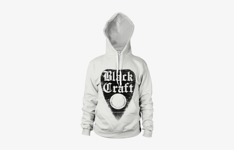 White Hooded Pullover Sweater - Connasse Comme Jamais - Sweat Mixte, transparent png #4079987