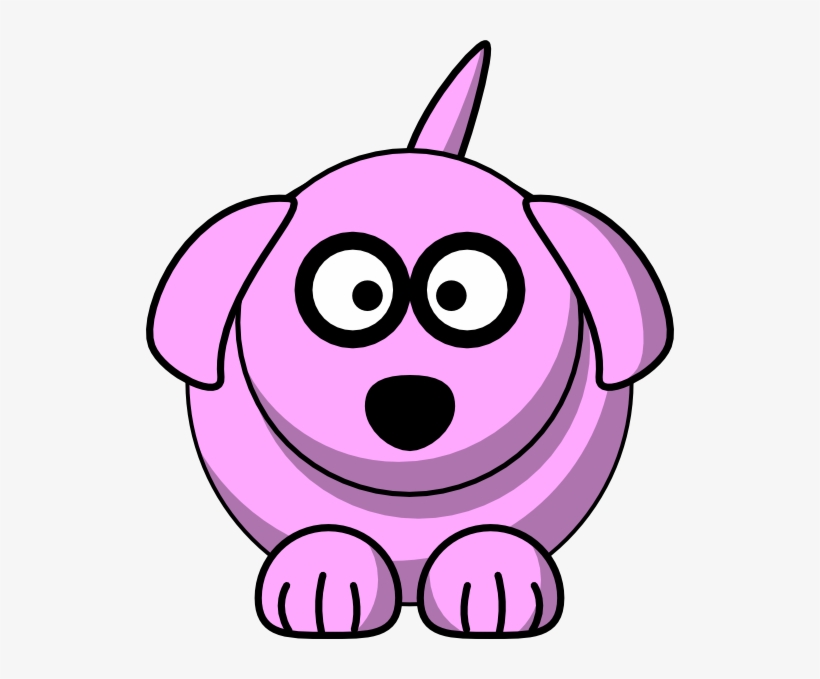 Pink Dog Clip Art, transparent png #4080056
