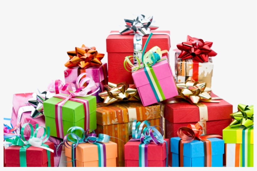 Presente - Pile Of Birthday Gifts Png, transparent png #4080227