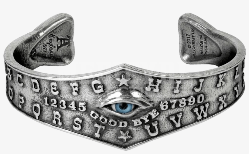 Ouija Eye Bangle Mystical Bracelet, transparent png #4080278