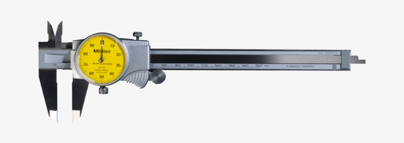 Dial Caliper - Mitutoyo 505-732 150mm Dial Caliper, transparent png #4080851