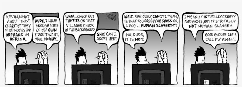 Kevin, What About This Charity They Find Homes For - Cartoon, transparent png #4081003