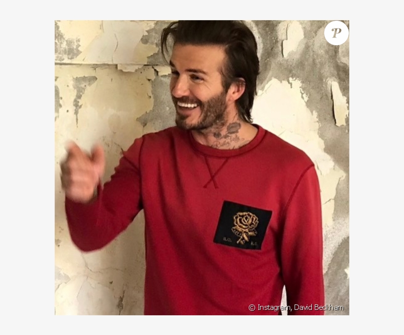 Photo De David Beckham - David Beckham Crewneck Tees, transparent png #4081052