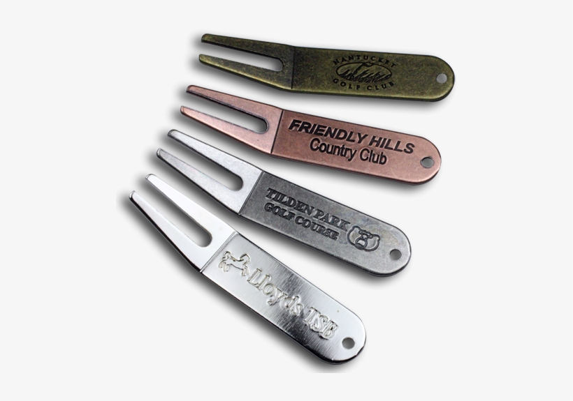 Divot Tool - Bent - Embossed - Divot, transparent png #4081156