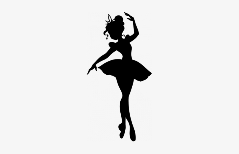 Stickers Danseuse Ballerina Silhouette, Silhouette - Silhouette Danseuse, transparent png #4081205