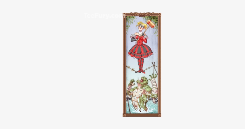 The Daily Exclusive - Harley Quinn Haunted Mansion, transparent png #4081388