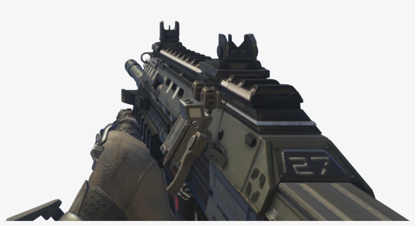 Bal-27 223 Aw - Call Of Duty Enemy Png, transparent png #4081798