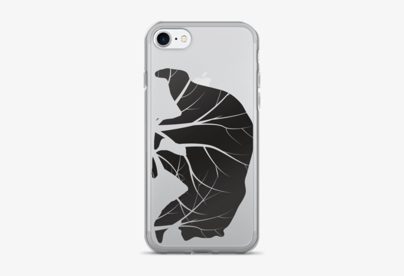 Iphone 7/7 Plus Case Black Bear / Transparent - Iphone 7, transparent png #4081860