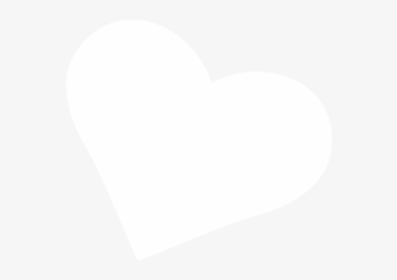 Heart - Desenho Coração Branco Png, transparent png #4081864