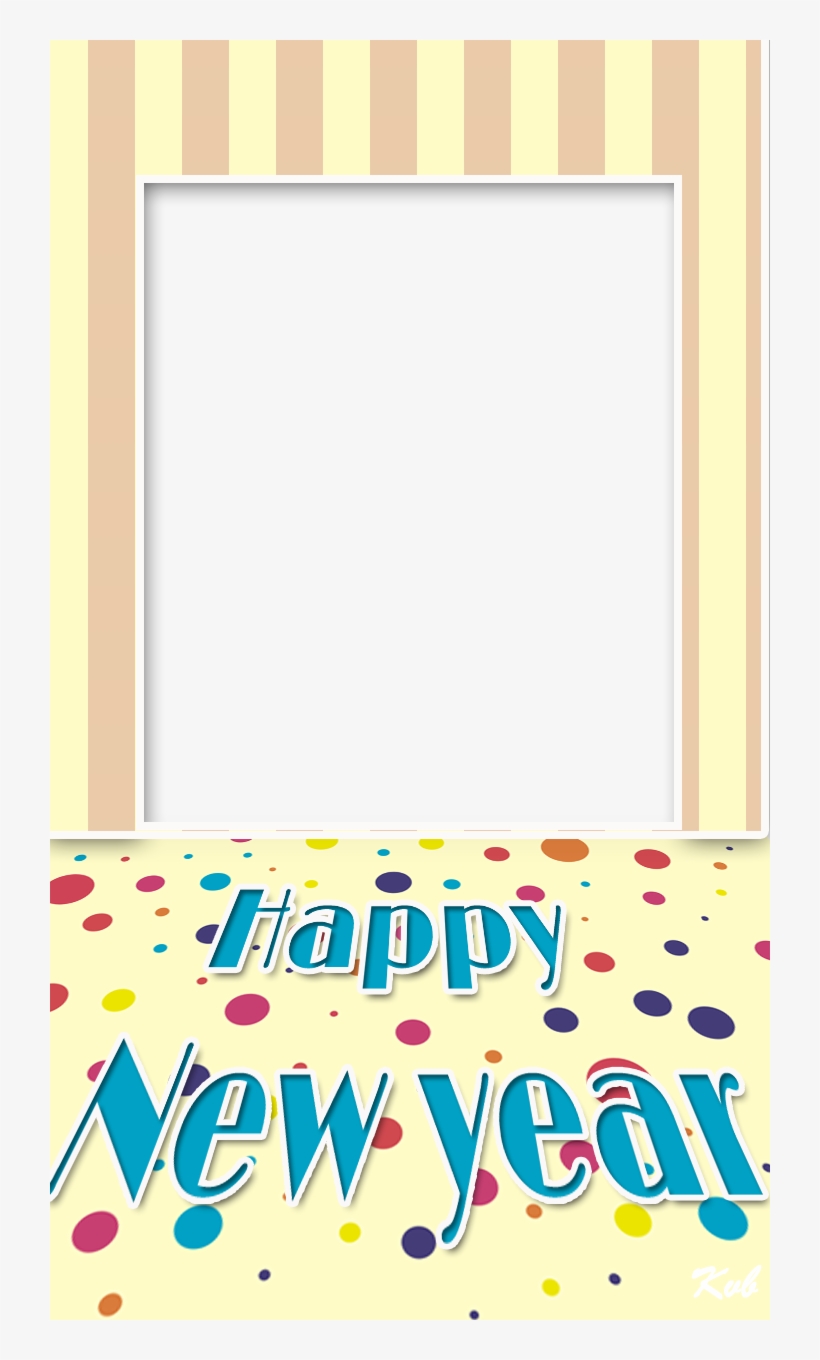 Pretty New Year Frame - New Year, transparent png #4082204
