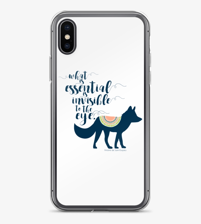 The Little Prince Quote Phone Case - Fortnite Battle Royale Phone Case White, transparent png #4082231