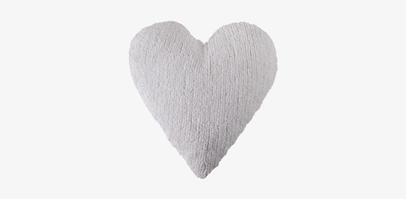 Cojín Corazón Blanco De Lorena Canals - Lorena Canals Heart Cushion In White, transparent png #4082447