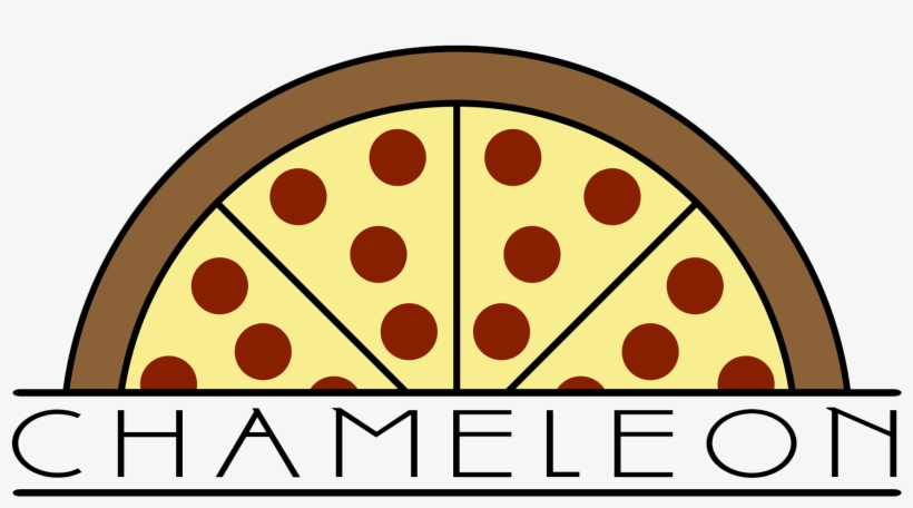 Chameleonpizzalogo Semi Circle - Chameleon, transparent png #4082448