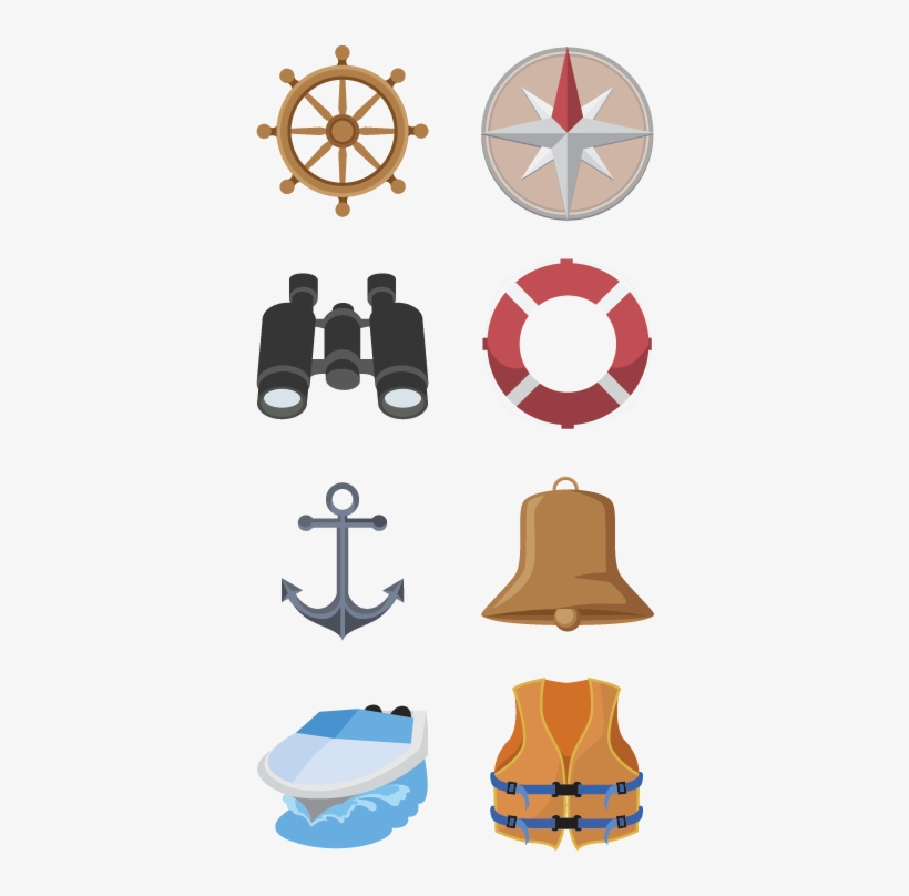 Gorro Marinero Dibujo - Ship Wheel, transparent png #4082495