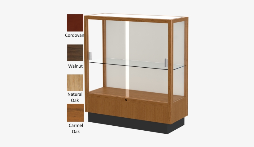 Heritage Exhibit Counter Top Cases - Waddell Heritage 8949 Series Floor Case Backing: Plaque, transparent png #4082678