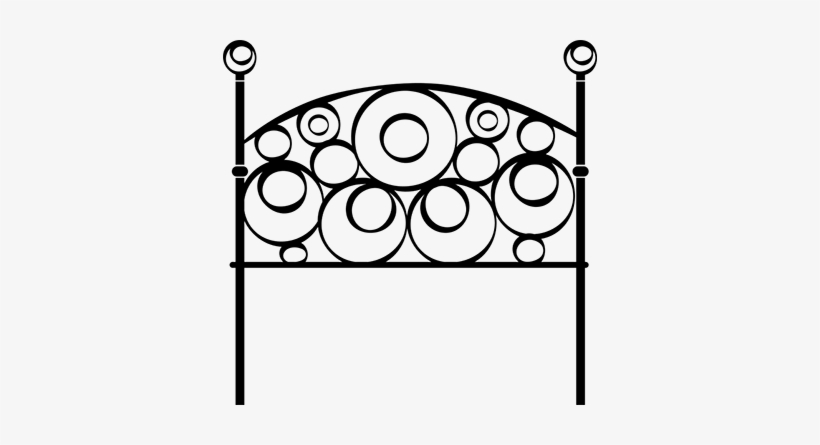 Semicircle Vinyl Headboard Sticker - Circle, transparent png #4082732