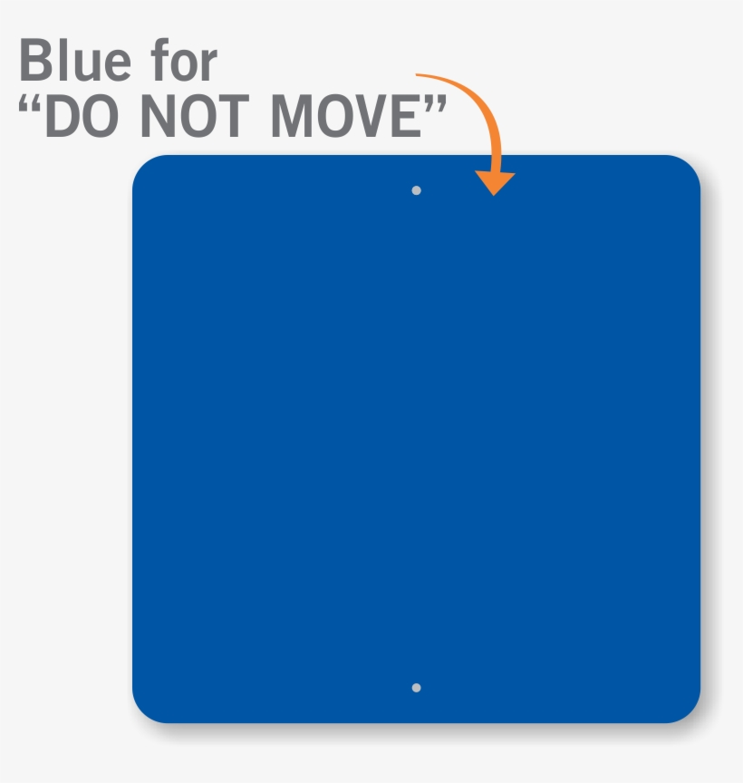 Do Not Move - Majorelle Blue, transparent png #4082757