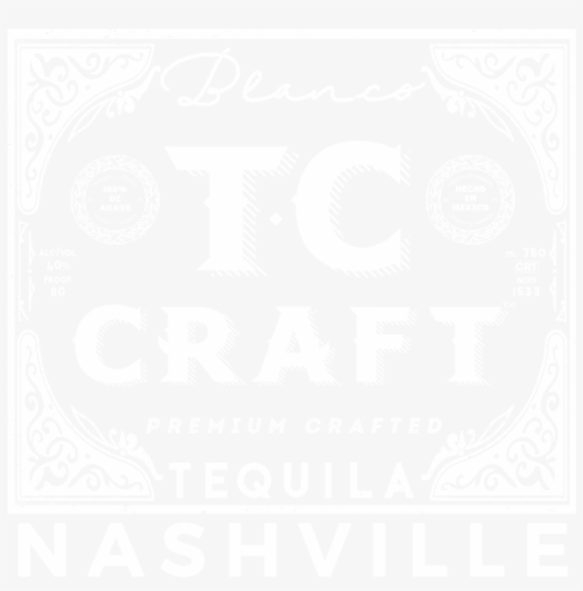 Tc Craft Blanco Logo Invert - Ivory, transparent png #4082808