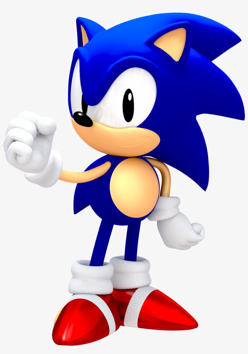 Sonic The Hedgeblog — Higher resolution sprite artwork of classic Sonic