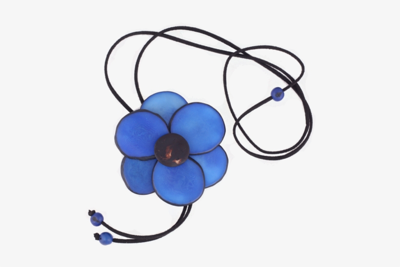Flor Azul Mar - Artificial Flower, transparent png #4083176