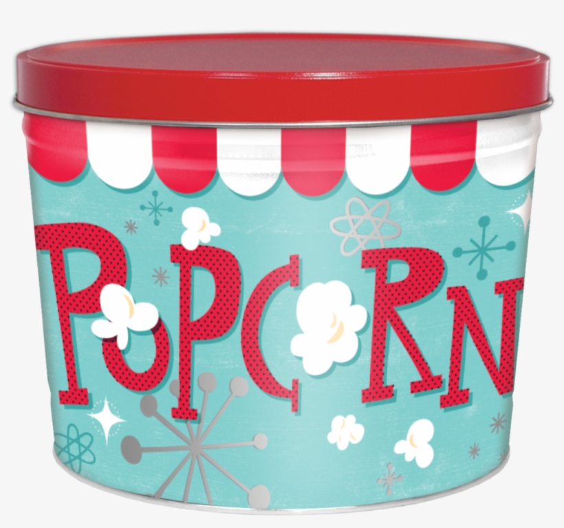 Popcorn Blast Tin - Independent Can Co, transparent png #4083334