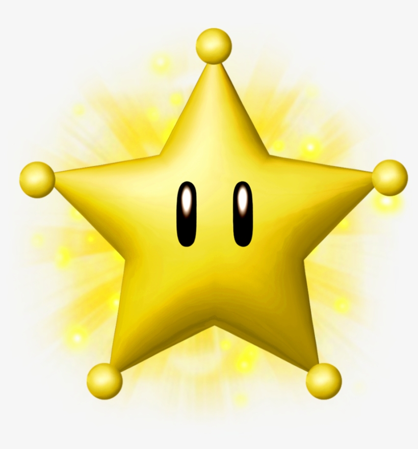 Grandstarsme - Super Mario Star, transparent png #4083360