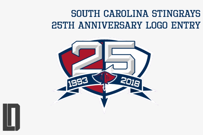 Stingrays Zpsydsurspj - South Carolina Stingrays Anniversary Jersey, transparent png #4083410