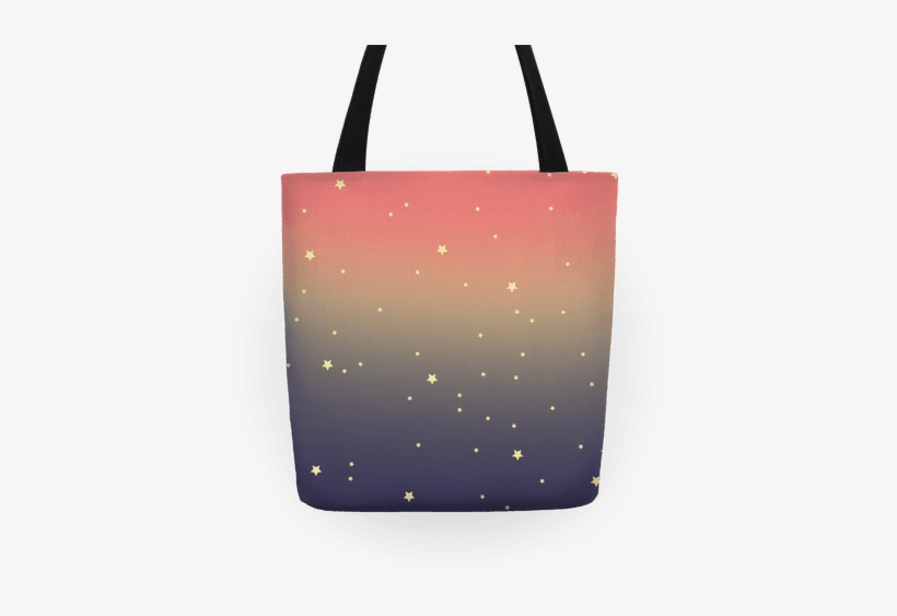 Galaxy Stars Tote - Tote Bag, transparent png #4083471