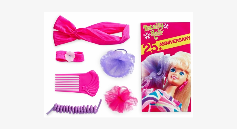 Totally Hair 25th Anniversary Barbie Doll 4 - Barbie Collector Totally Hair 25th Anniversary Doll, transparent png #4083844