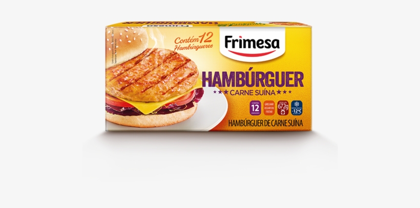 Hambúrguer Suíno - Hamburger, transparent png #4084455