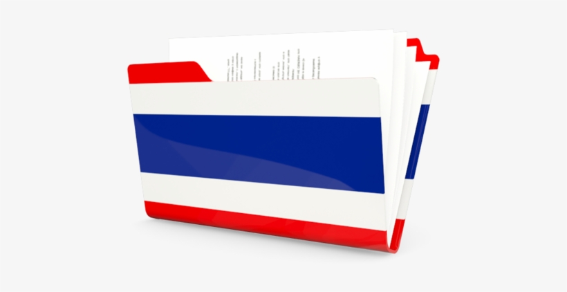 Thailand Flag Folder Icon, transparent png #4084515
