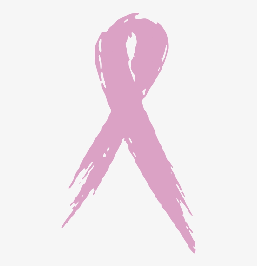 Logo Cancer De Mama Png - Breast Cancer Ribbon Design, transparent png #4084895