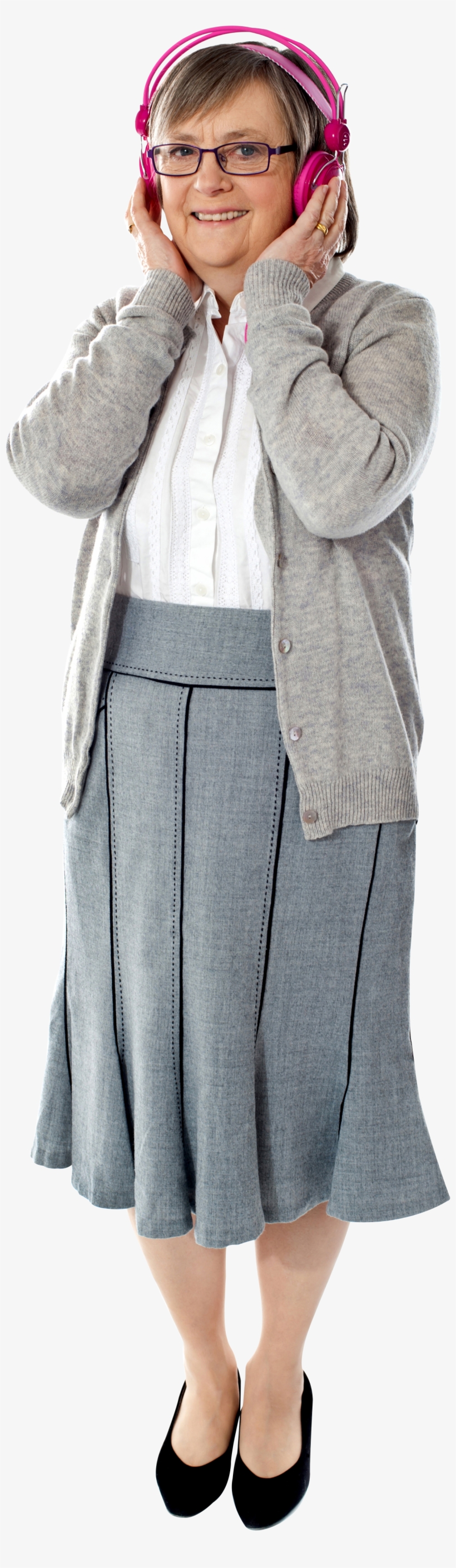 Women Listening Music Png Image - Music, transparent png #4086175