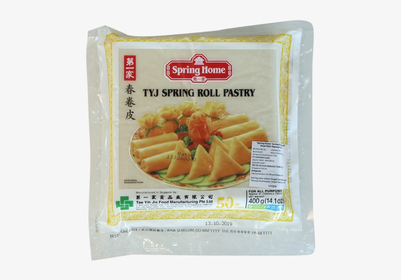 Spring Home Tyj Spring Roll Pastry - Tyj Spring Roll Pastry, transparent png #4086289