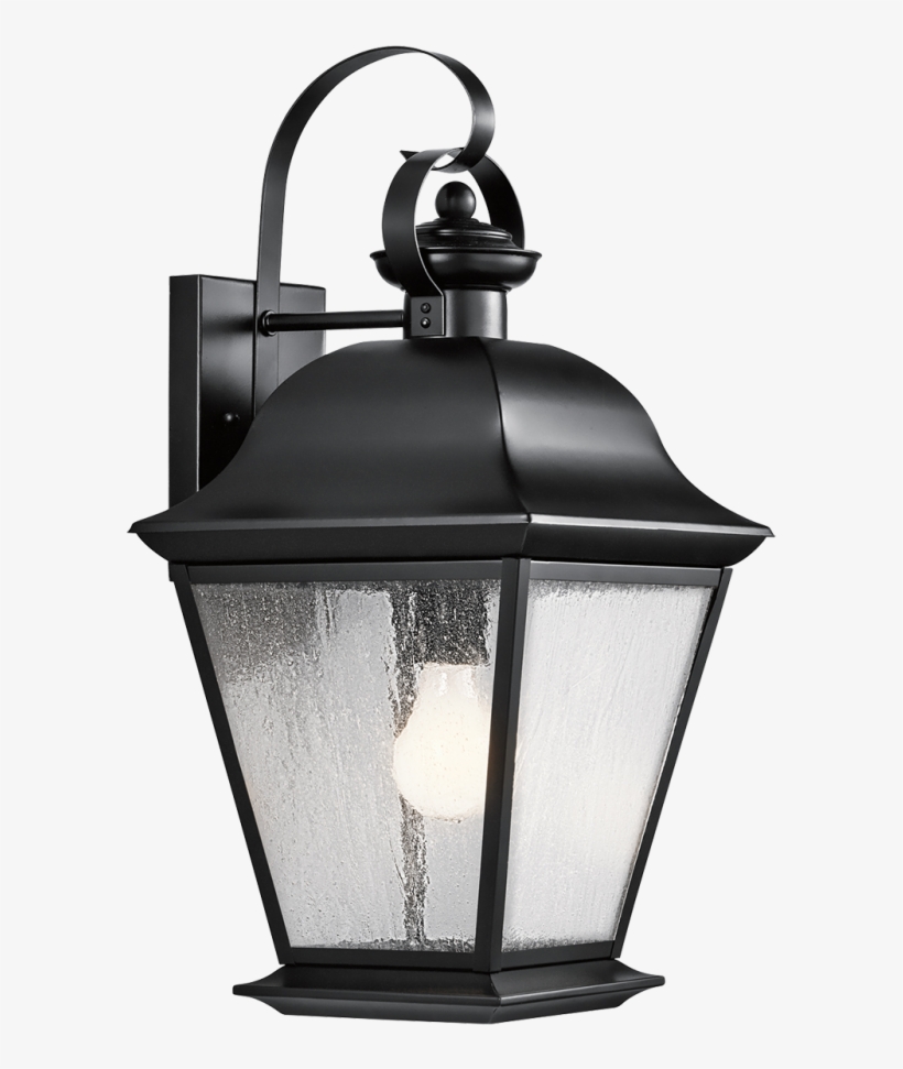 Lights Cheap Wall Lights Contemporary Outdoor Lighting - Black Outdoor Lantern Sconce, transparent png #4086455