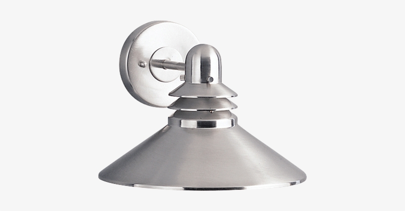 Grenoble Outdoor Wall Light - Kichler Lighting-9044ni-grenoble - One Light Outdoor, transparent png #4086614