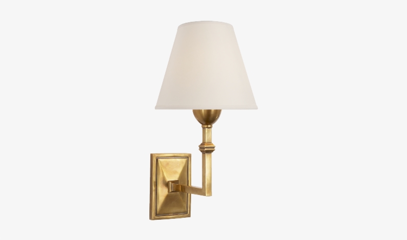 Jane Wall Sconce - Visual Comfort Alexa Hampton Jane Wall Sconce, Hand-rubbed, transparent png #4086720