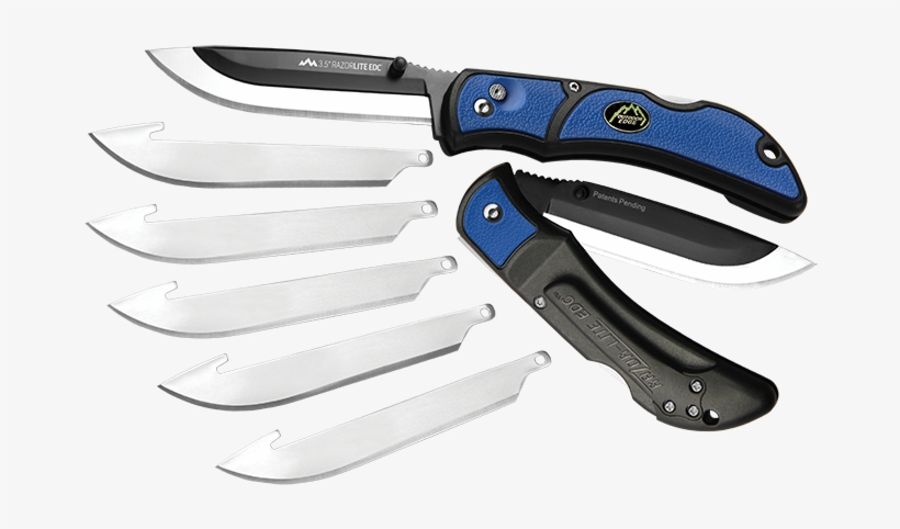 5" Razorlite Edc - Outdoor Edge Razor-lite Edc Folding Knife, transparent png #4086750