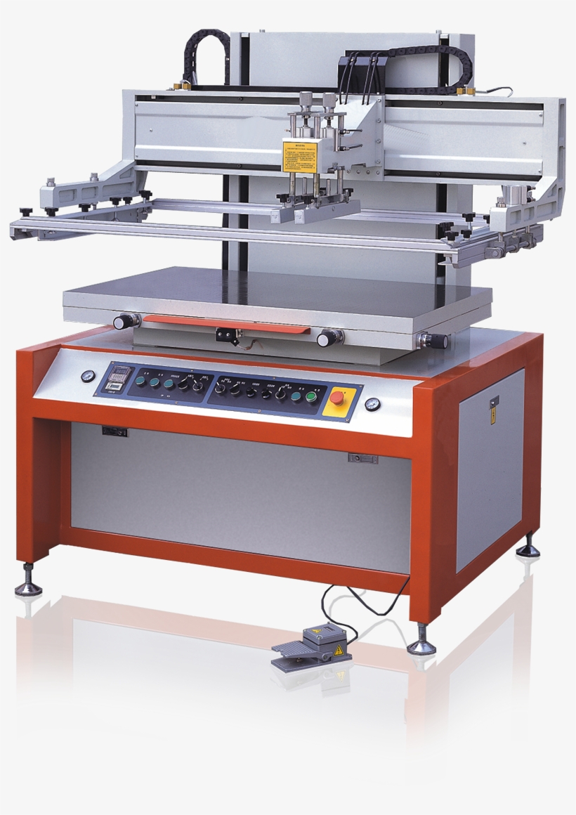 Semi-automatic Cantilever Screen Printer For Medium - Auto Screen Printing Machines, transparent png #4087231