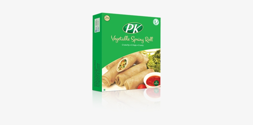 Pk Meat & Food Vegetable Spring Roll - Beef, transparent png #4087341