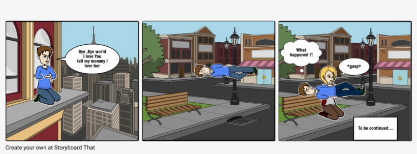 Falling Man - Comics, transparent png #4087474