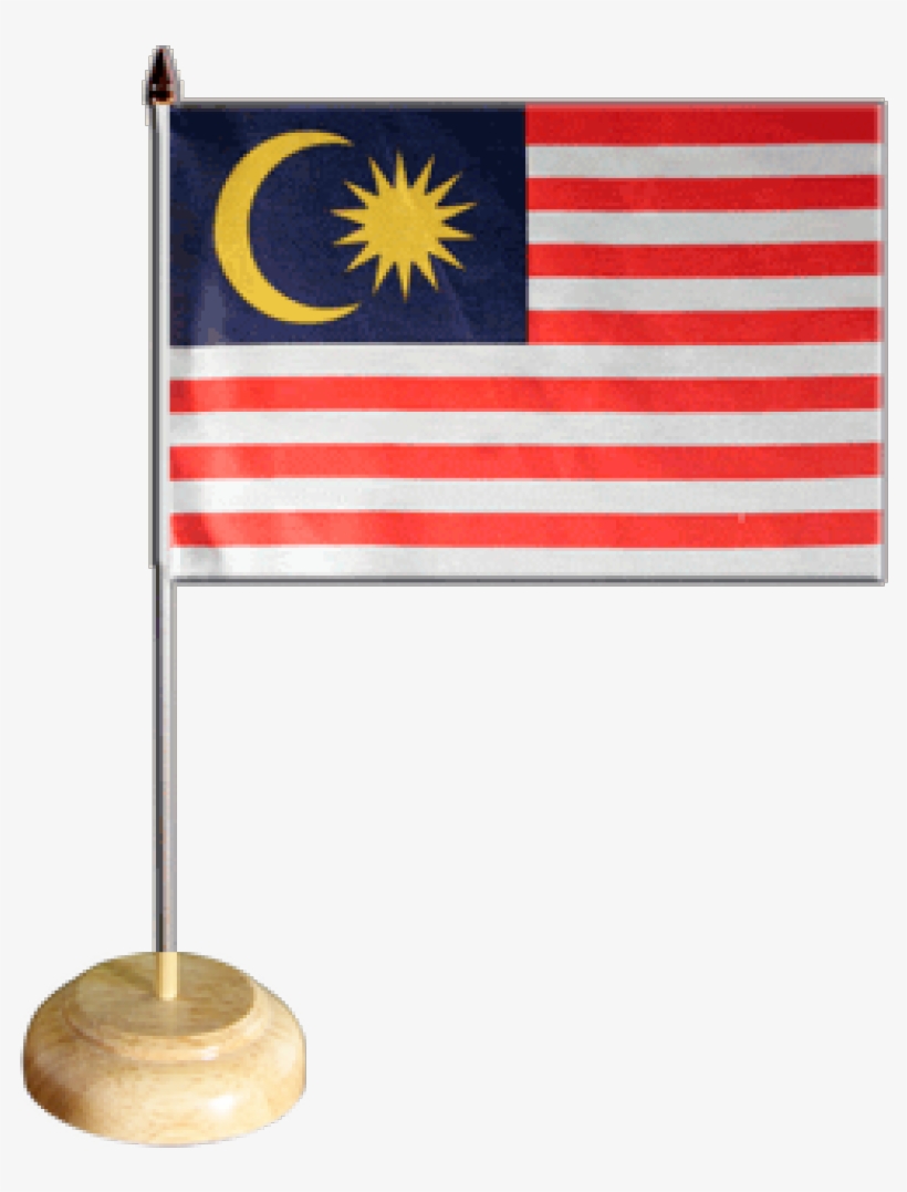 Malaysia Table Flag - Flag Of The United States, transparent png #4087954