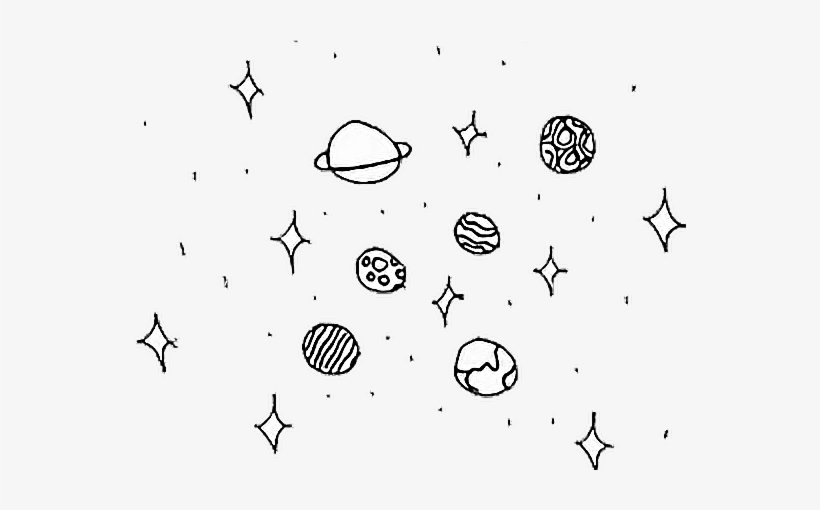 Report Abuse - Stars And Planets Drawing, transparent png #4088036