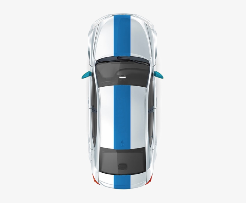 Electriccar - Coche Visto Desde Arriba Png, transparent png #4088229