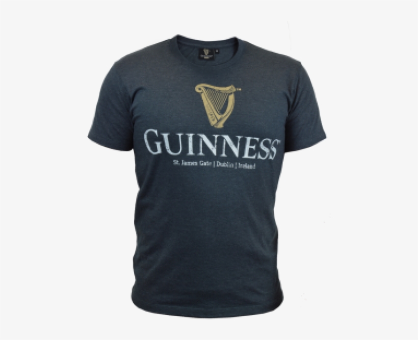 Guinness Navy Harp Tee - Guiness Toasted Cheddar Potato Chips 5.3 Oz. (150g), transparent png #4088307