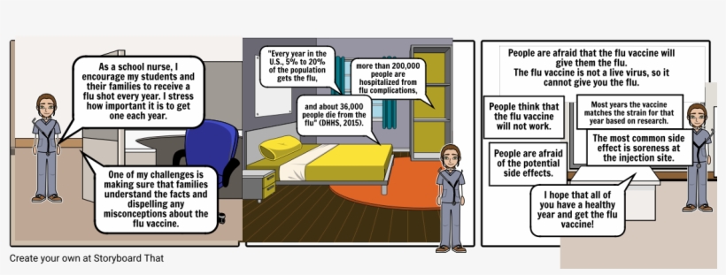 The Importance Of Flu Vaccines - Cartoon, transparent png #4088492