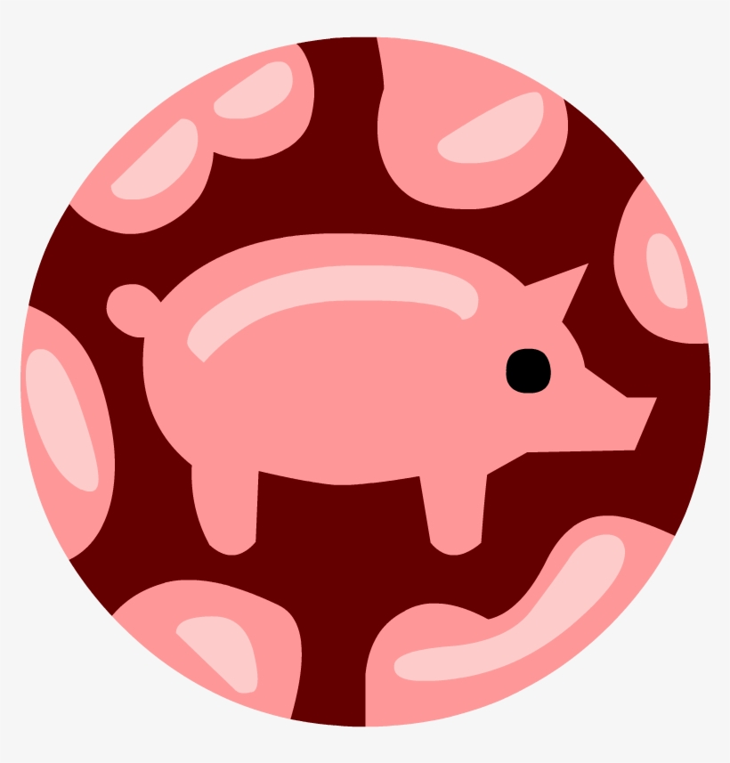 Swine Flu - Illustration, transparent png #4088538