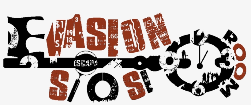 Evasión Room Si O Si - Tim Holtz Mounted Red Rubber Stamp 1.5'x5'-london,, transparent png #4088586