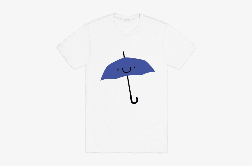 Blue Umbrella Mens T-shirt - Kk Do You Love Me, transparent png #4088614