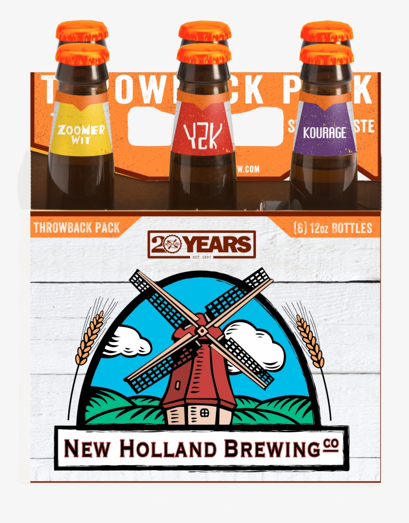 New Holland Brewing To Release 6 'throwback' Beer Offerings - Anniversary Beers Pack, transparent png #4088673